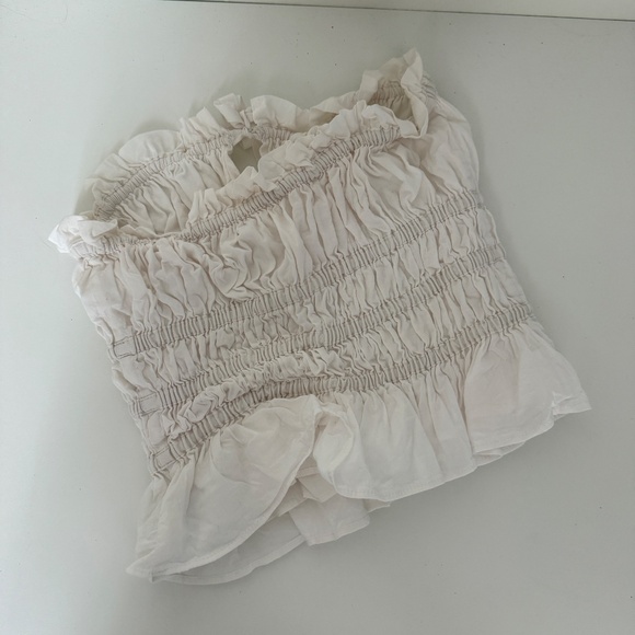 Ruched Strapless Top Size Small - Picture 2 of 2